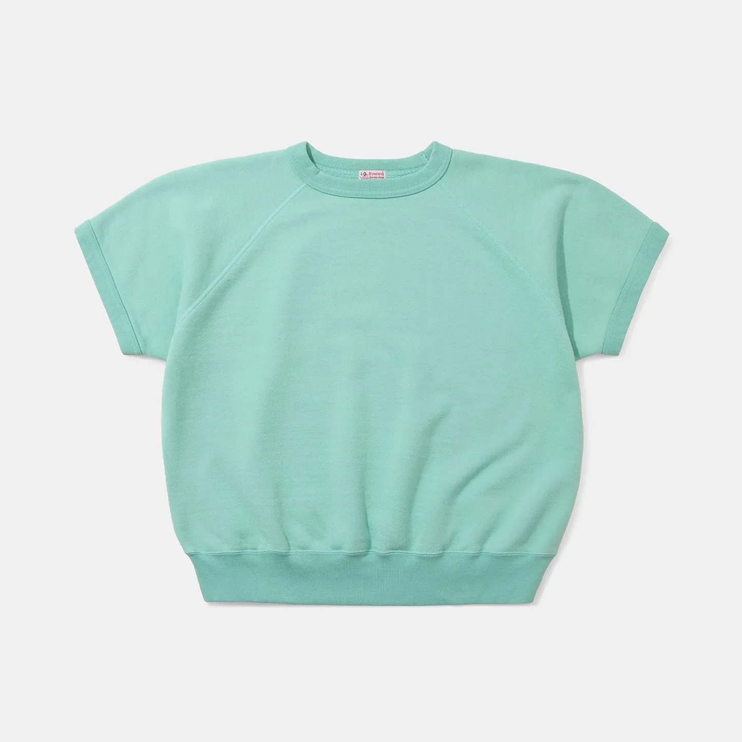 Raglan Short Sleeve Sweatshirt Surf Green sold by Bryceland's