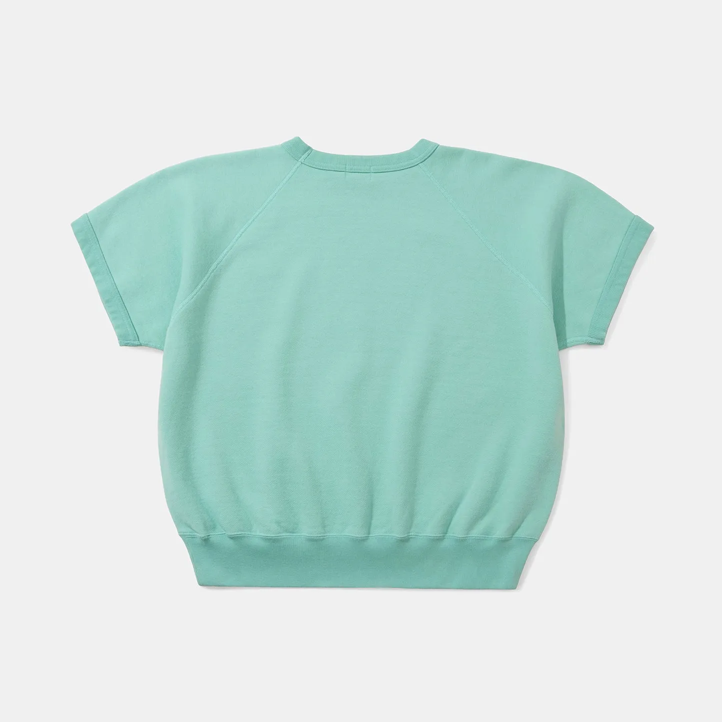 Raglan Short Sleeve Sweatshirt Surf Green sold by Bryceland's product image thumbnail 2