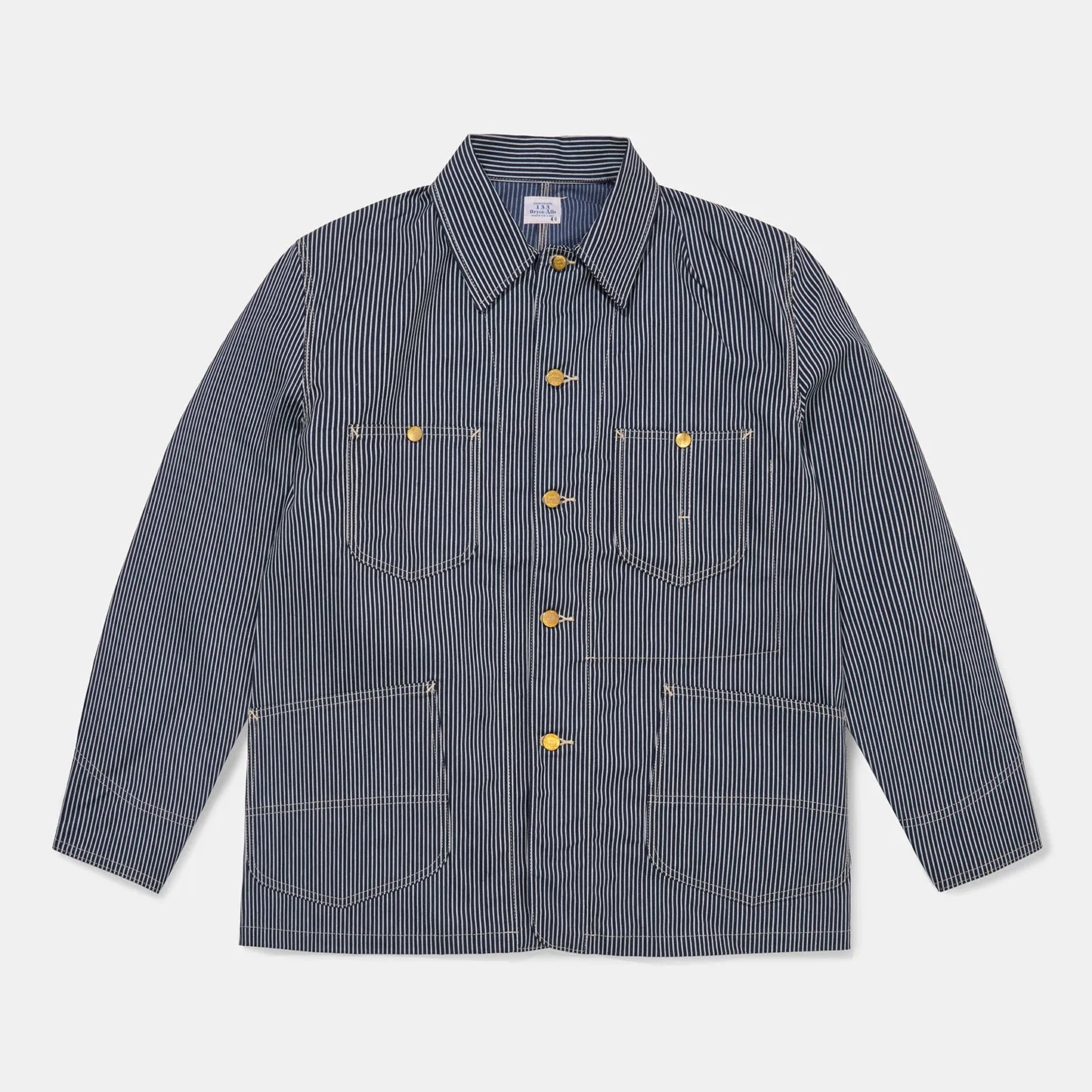 Chore Coat Hickory Stripe sold by Bryceland's
