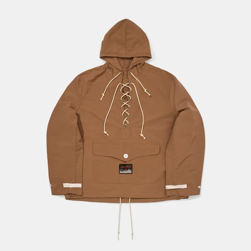 Foul Weather Anorak Chocolate made by Bryceland's