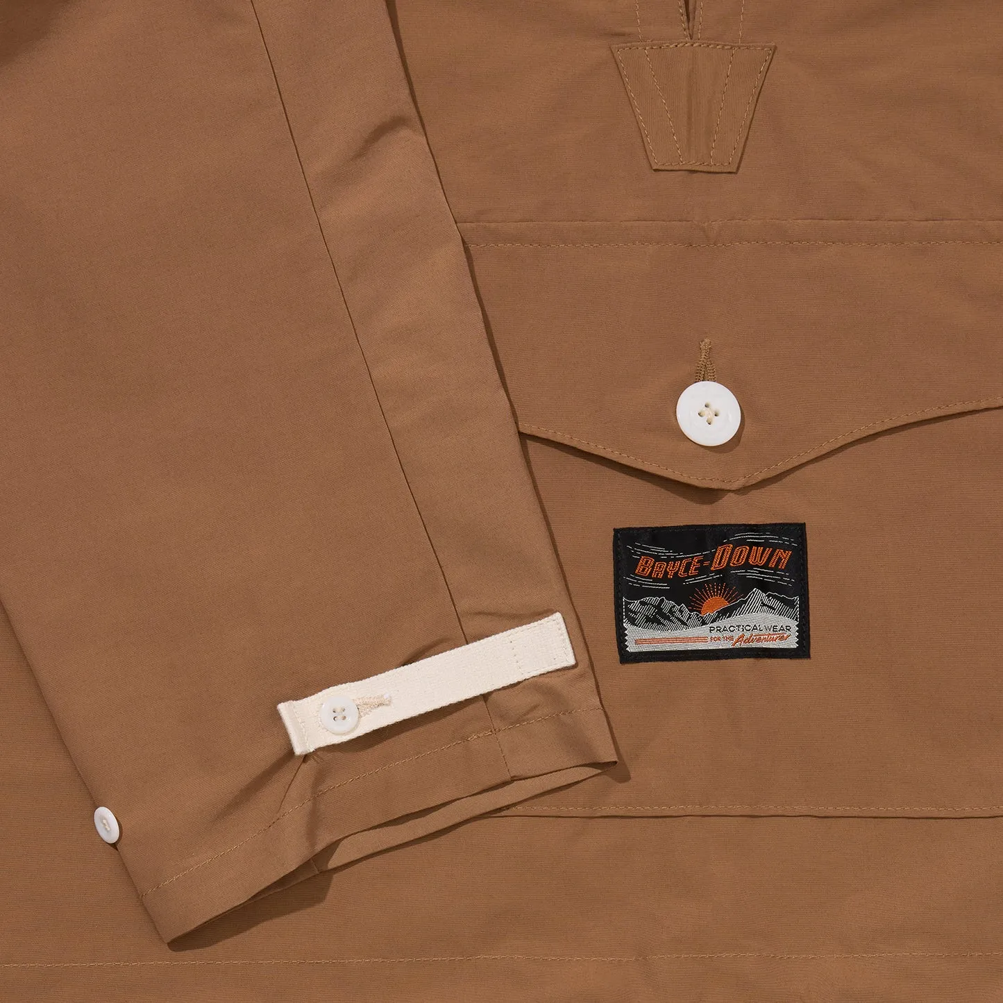 Foul Weather Anorak Chocolate sold by Bryceland's product image thumbnail 3