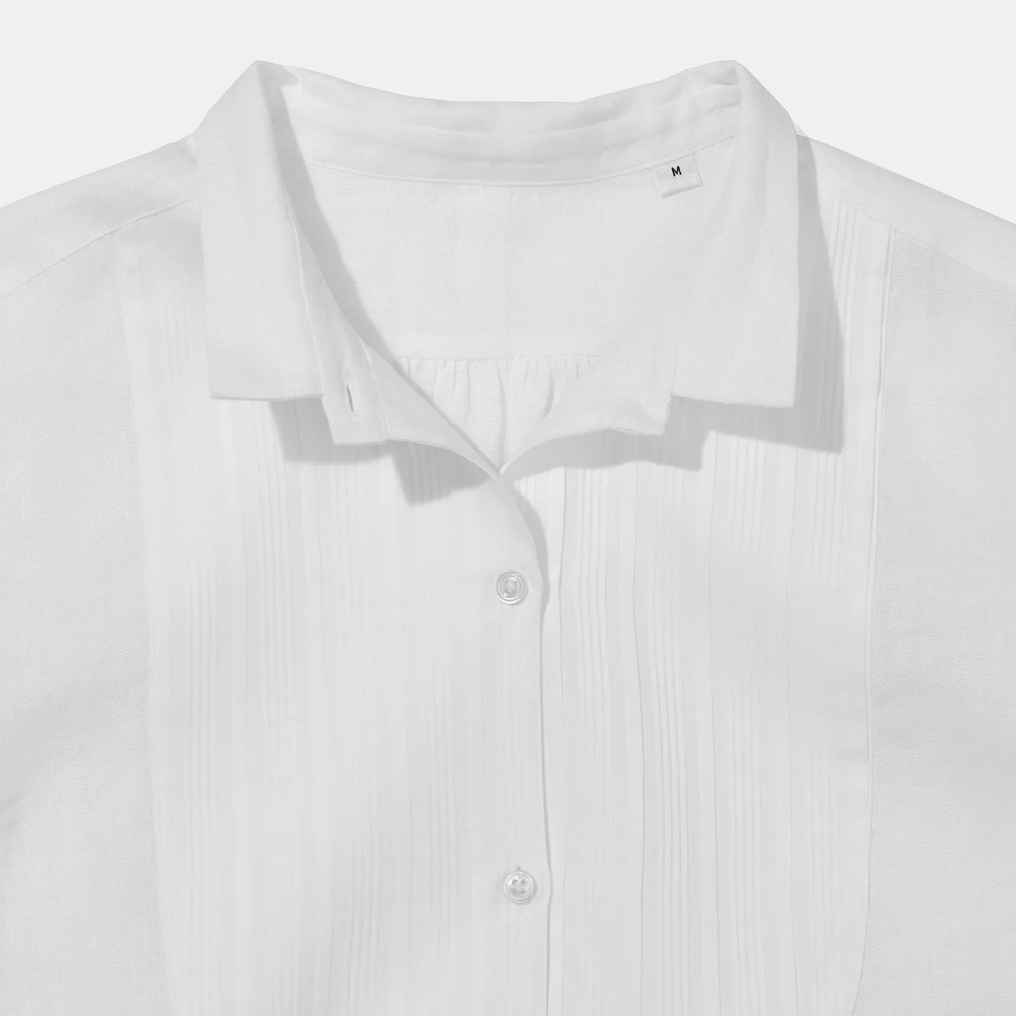 Emmeline Tuxedo Shirt White sold by Bryceland's product image thumbnail 3