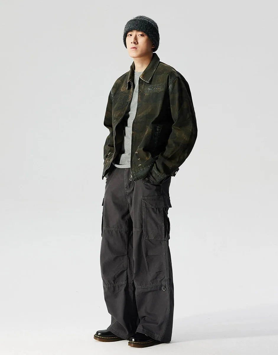 Wide Leg Utility Lightweight Athletic Cargo Pants sold by Night City Clothing product image thumbnail 5