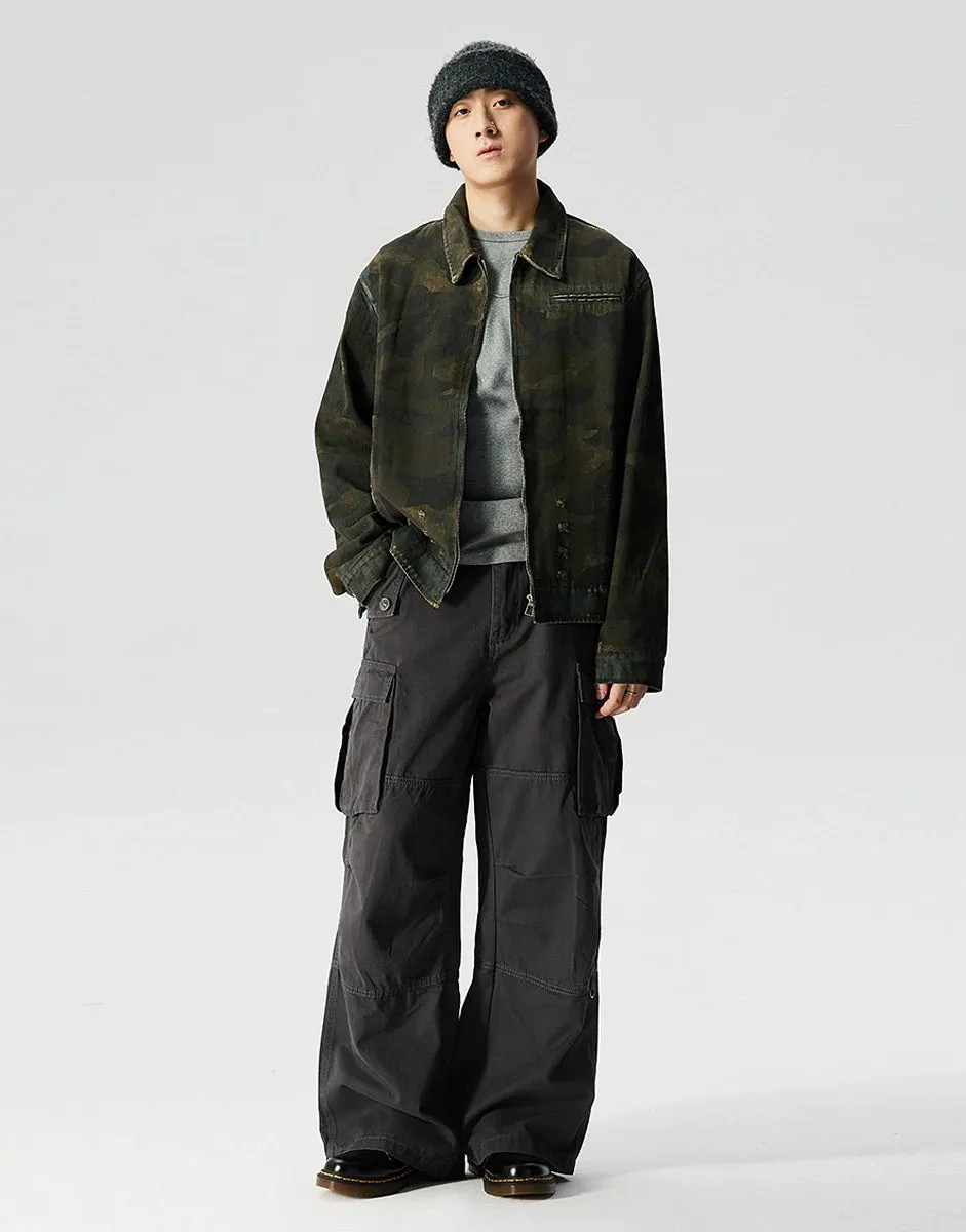 Wide Leg Utility Lightweight Athletic Cargo Pants sold by Night City Clothing product image thumbnail 4