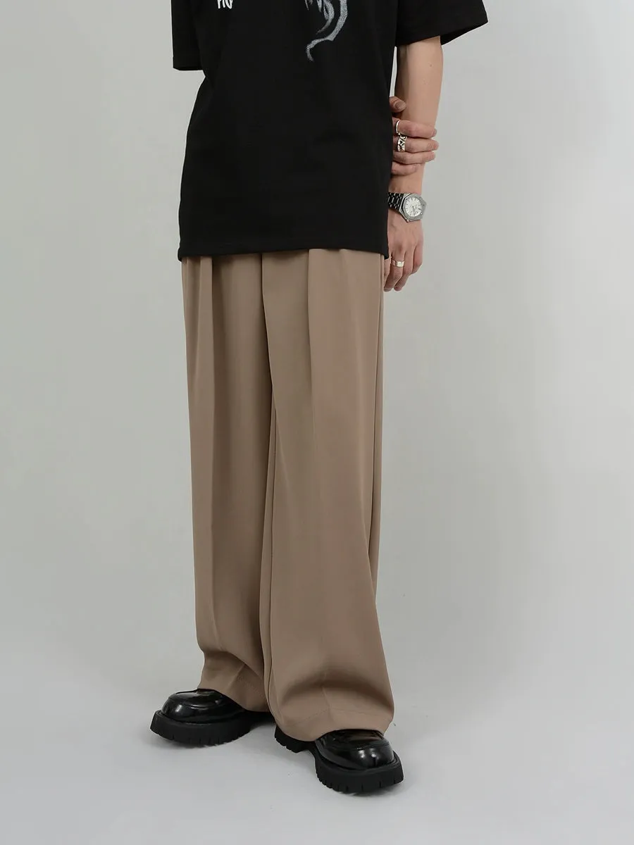 Wide Leg Tailored Pleated Trousers sold by Night City Clothing product image thumbnail 2