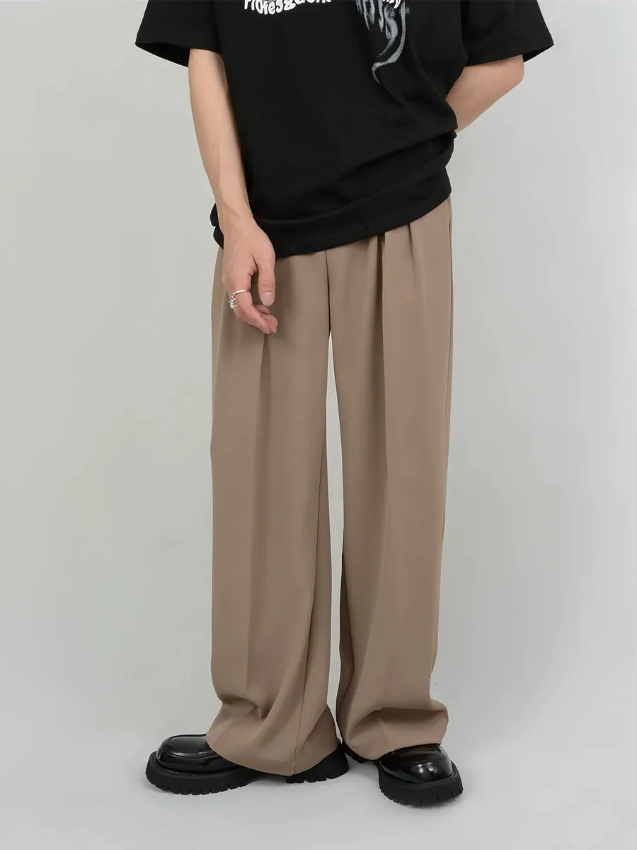 Wide Leg Tailored Pleated Trousers sold by Night City Clothing product image thumbnail 3
