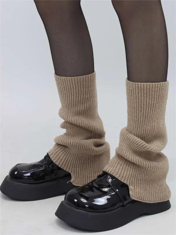 Ribbed Leg Warmers sold by Night City Clothing