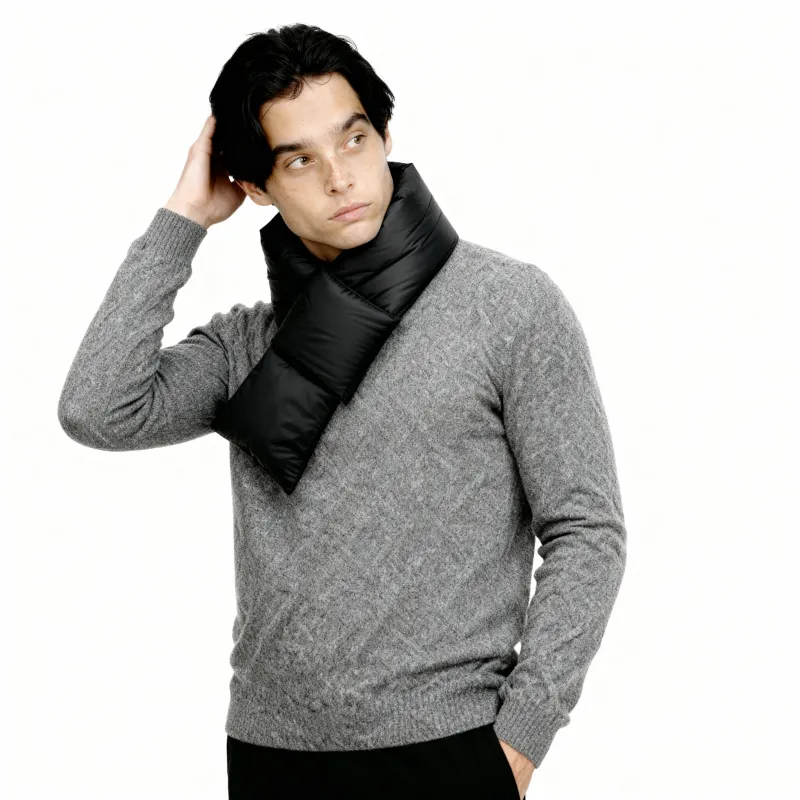 Puffer Neck Warmer Scarf sold by Night City Clothing