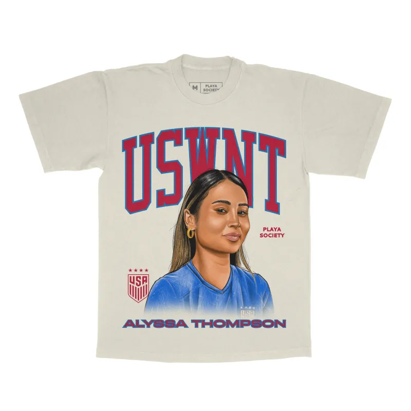 Playa Society USWNT Alyssa Thompson T-Shirt sold by Playa Society
