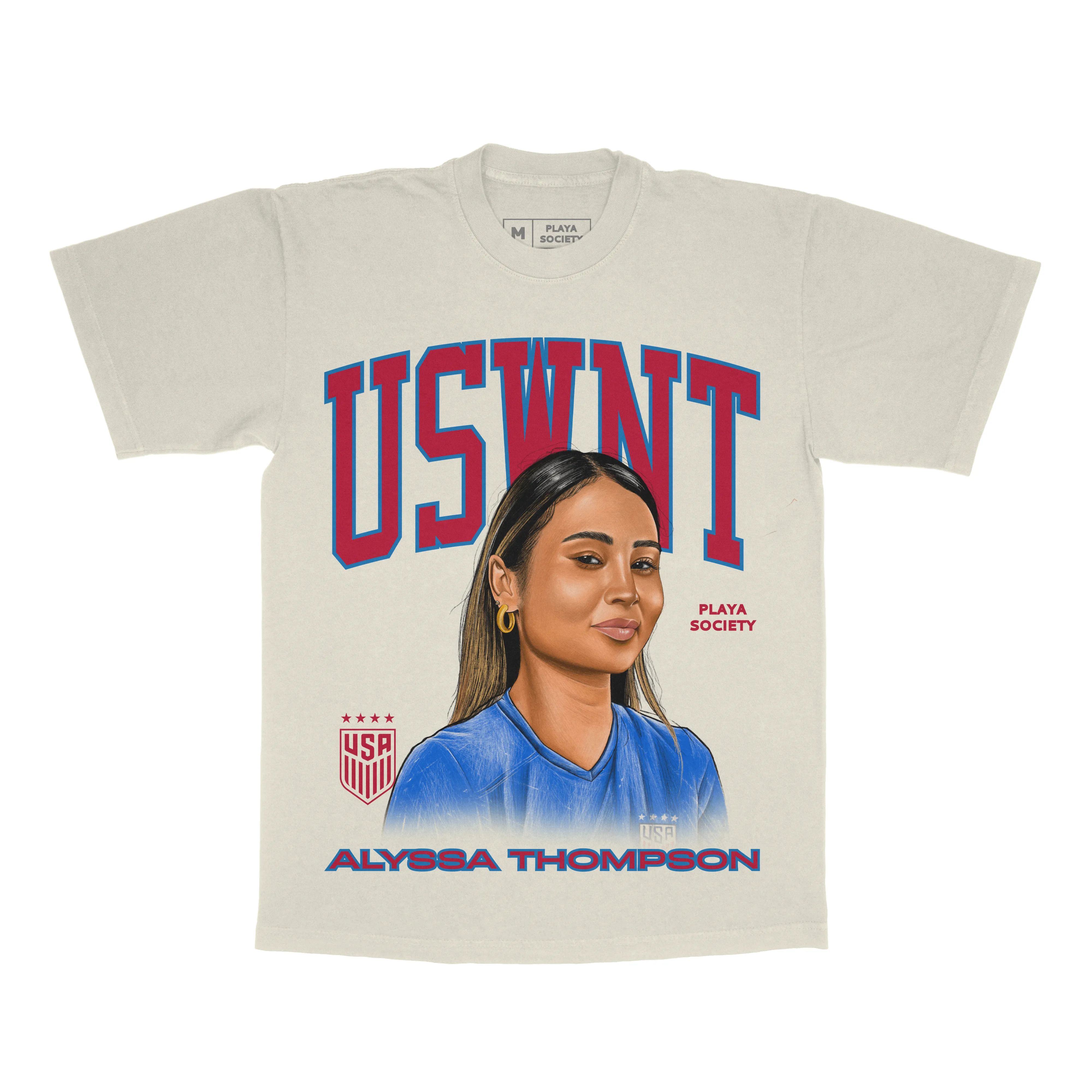 Playa Society USWNT Alyssa Thompson T-Shirt sold by Playa Society