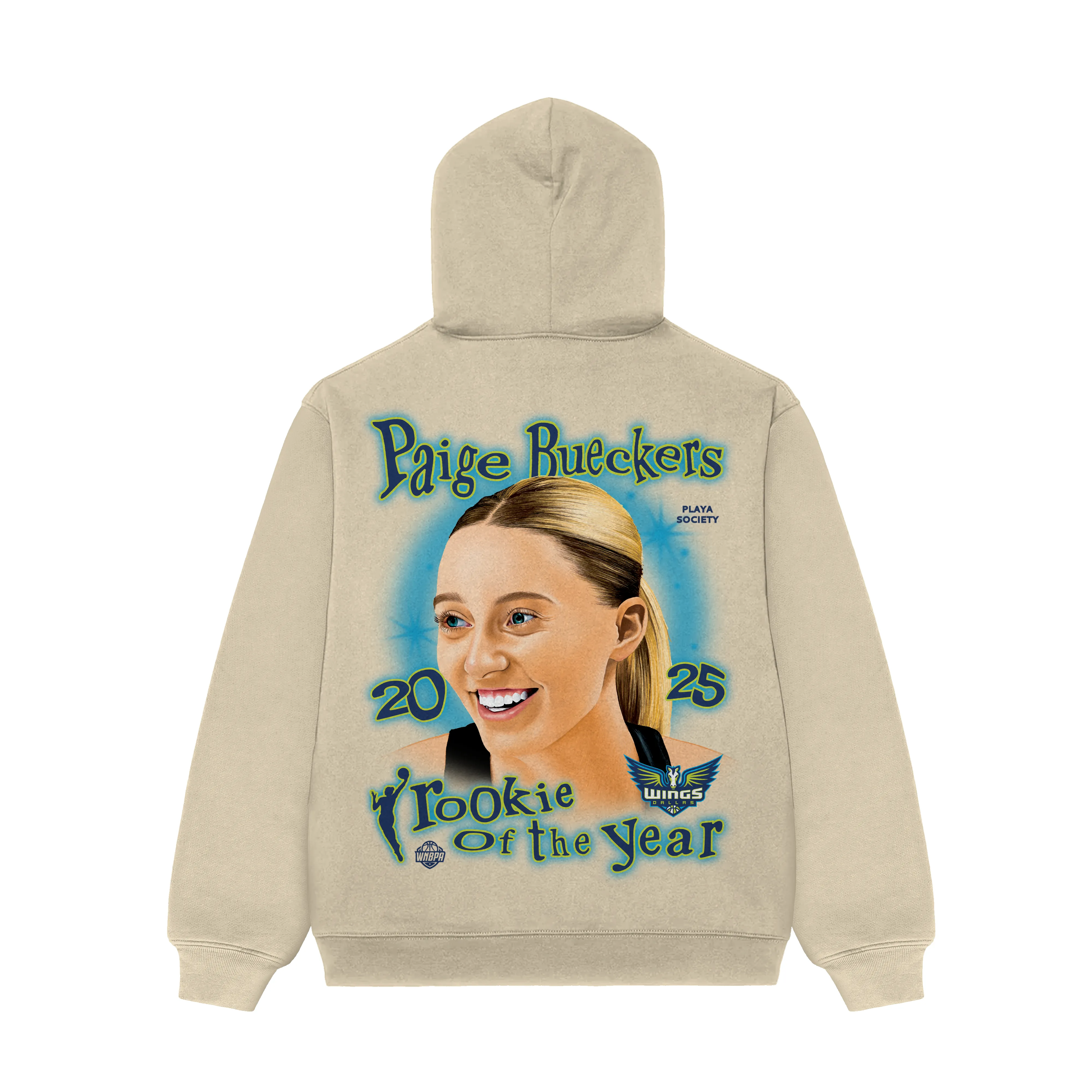 Playa Society 2025 WNBA Rookie of the Year Hoodie sold by Playa Society product image thumbnail 2