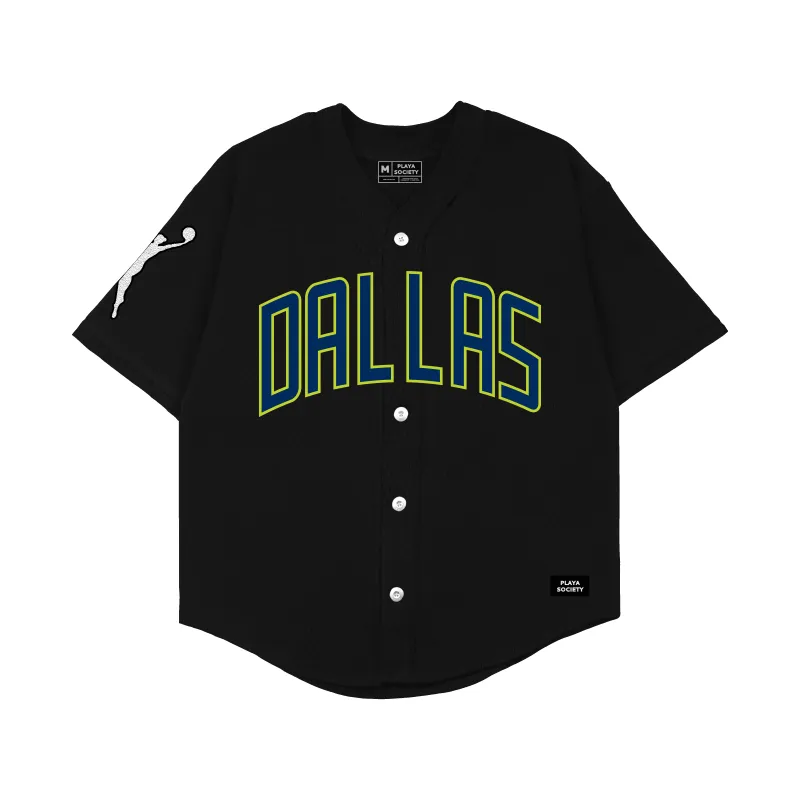 Playa Society Dallas Wings Baseball Jersey sold by Playa Society