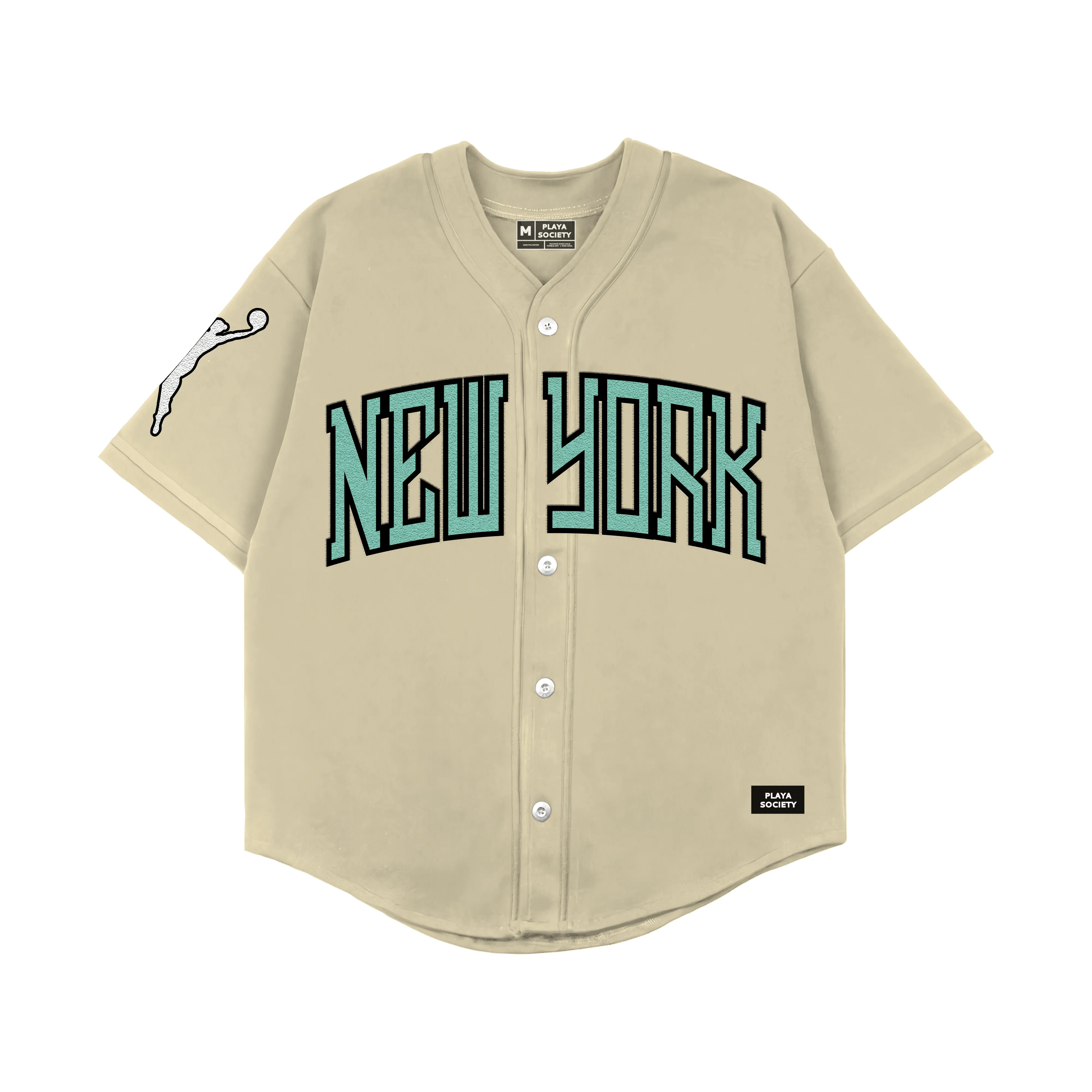 Playa Society New York Liberty Baseball Jersey sold by Playa Society product image thumbnail 4
