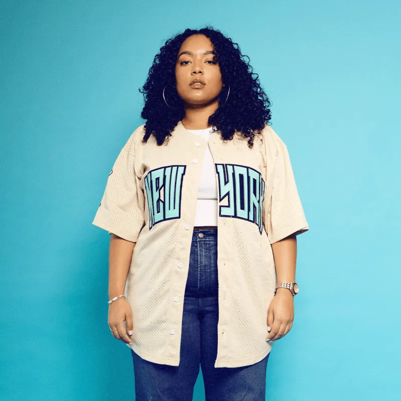 Playa Society New York Liberty Baseball Jersey made by Playa Society