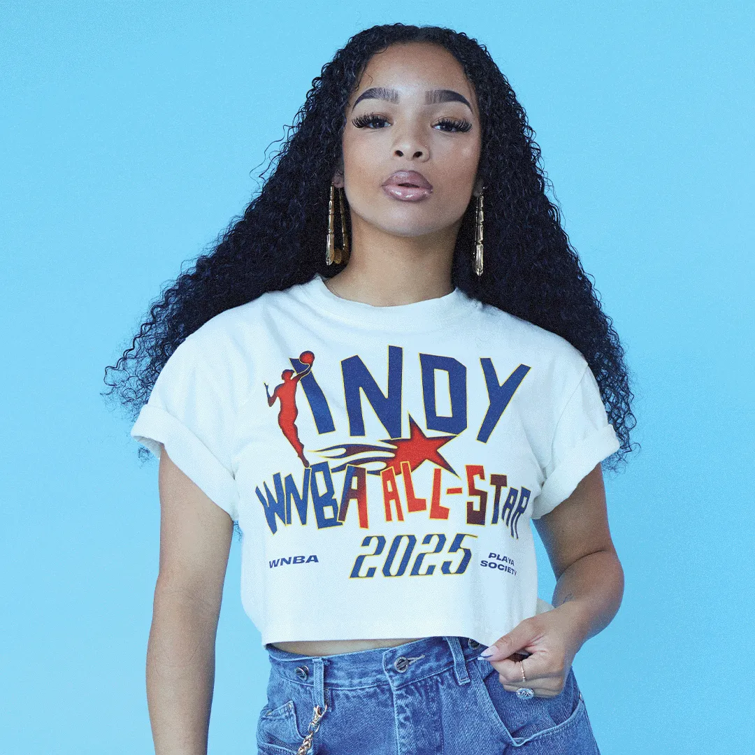 Playa Society 2025 WNBA All-Star Crop Top sold by Playa Society