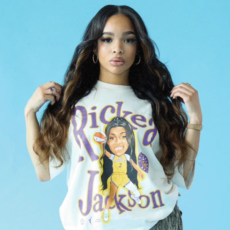 Playa Society Rickea Jackson Sketch T-Shirt sold by Playa Society