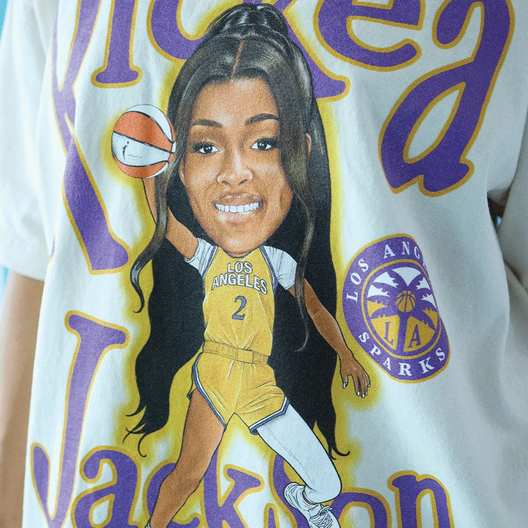 Playa Society Rickea Jackson Sketch T-Shirt sold by Playa Society product image thumbnail 2