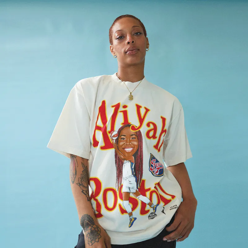 Playa Society Aliyah Boston Sketch T-Shirt sold by Playa Society