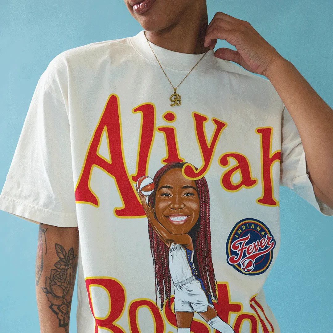 Playa Society Aliyah Boston Sketch T-Shirt sold by Playa Society product image thumbnail 2