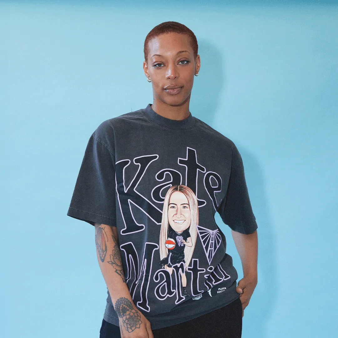 Playa Society Kate Martin Sketch T-Shirt sold by Playa Society