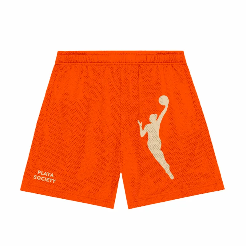 Playa Society WNBA Logo Shorts sold by Playa Society