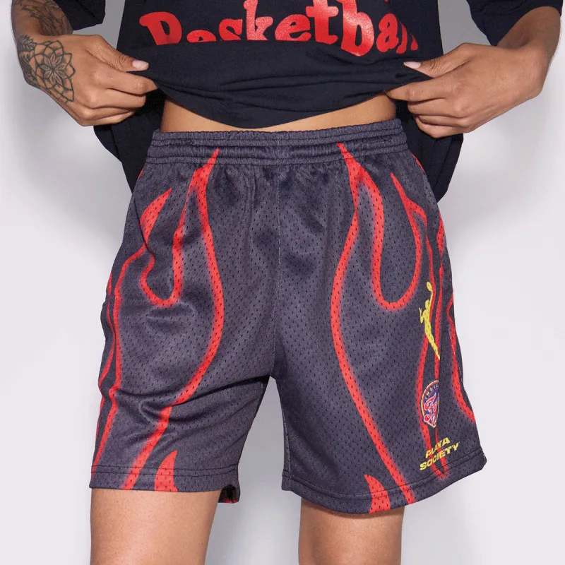 Playa Society WNBA Fever Shorts sold by Playa Society
