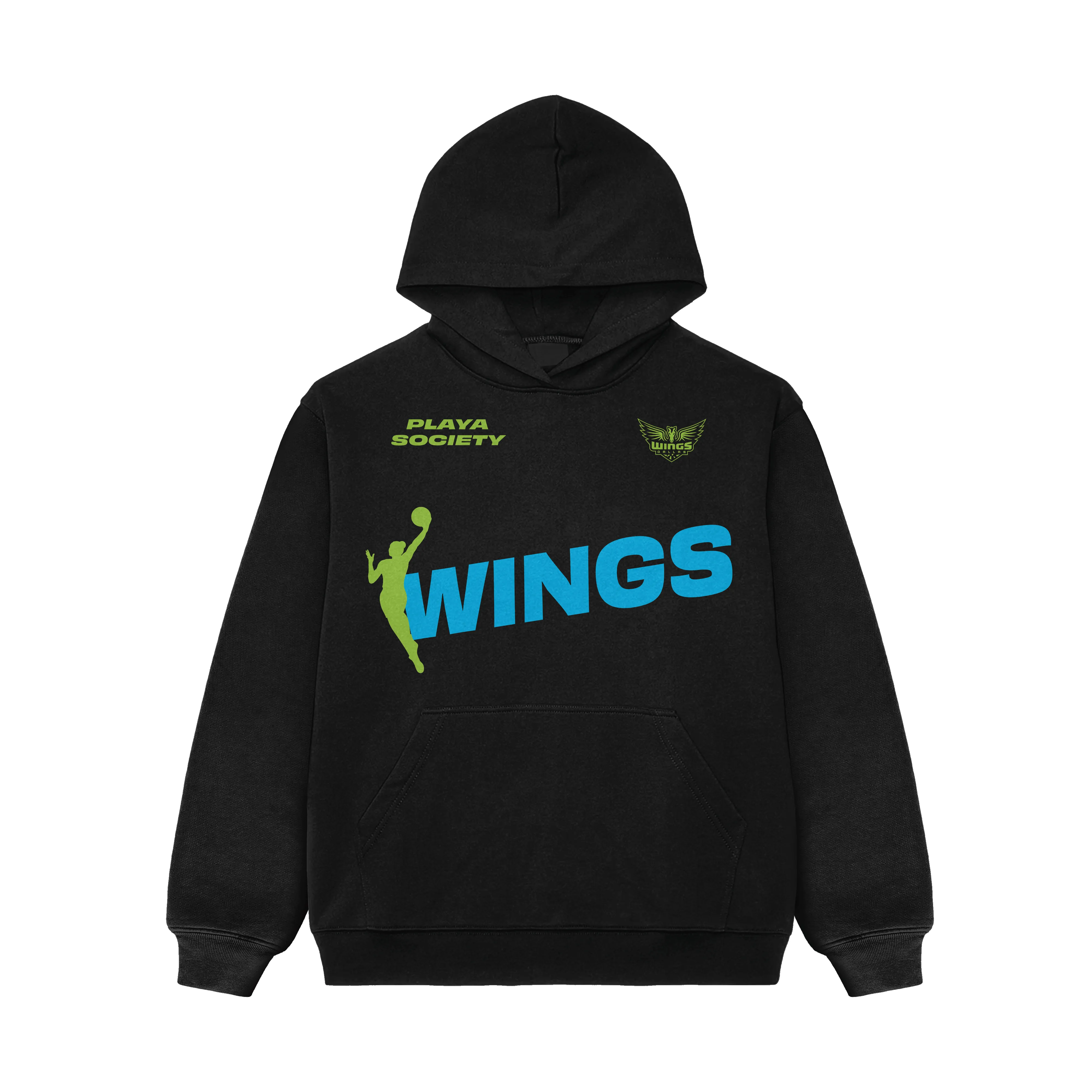 Playa Society WNBA Wings Hoodie sold by Playa Society product image thumbnail 2