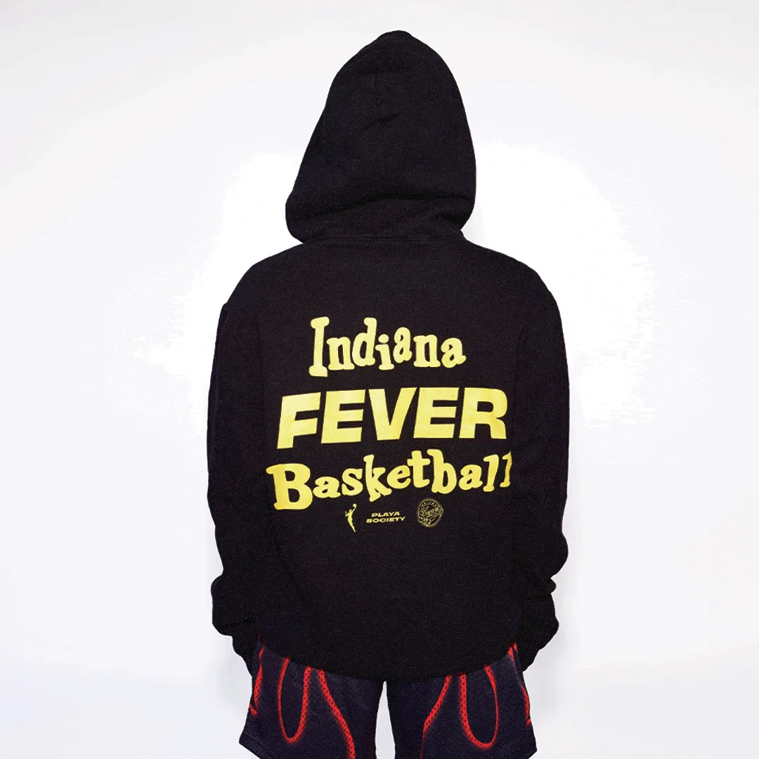 Playa Society WNBA Fever Hoodie sold by Playa Society product image thumbnail 2