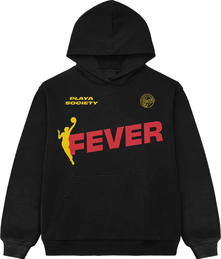 Playa Society WNBA Fever Hoodie sold by Playa Society product image thumbnail 3