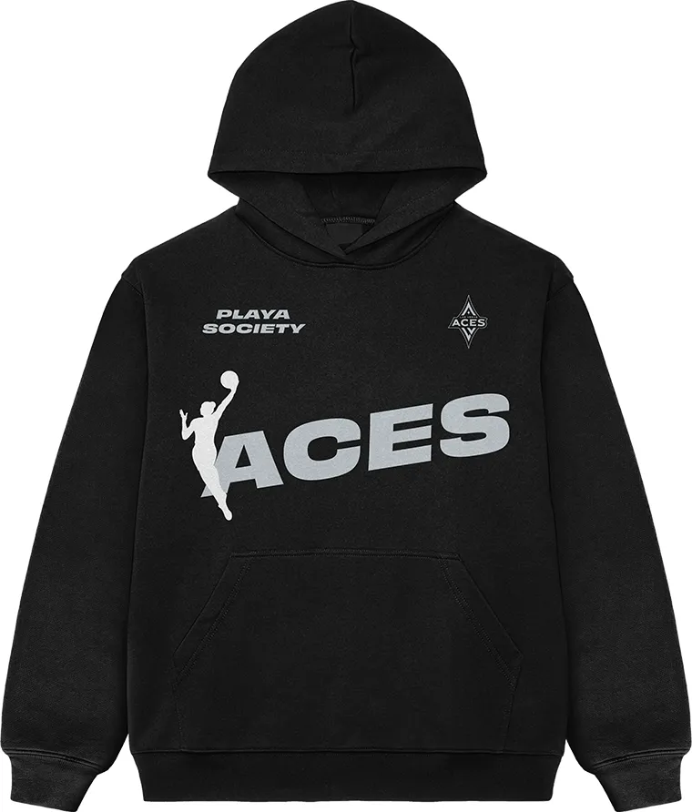 Playa Society WNBA Aces Hoodie sold by Playa Society product image thumbnail 3