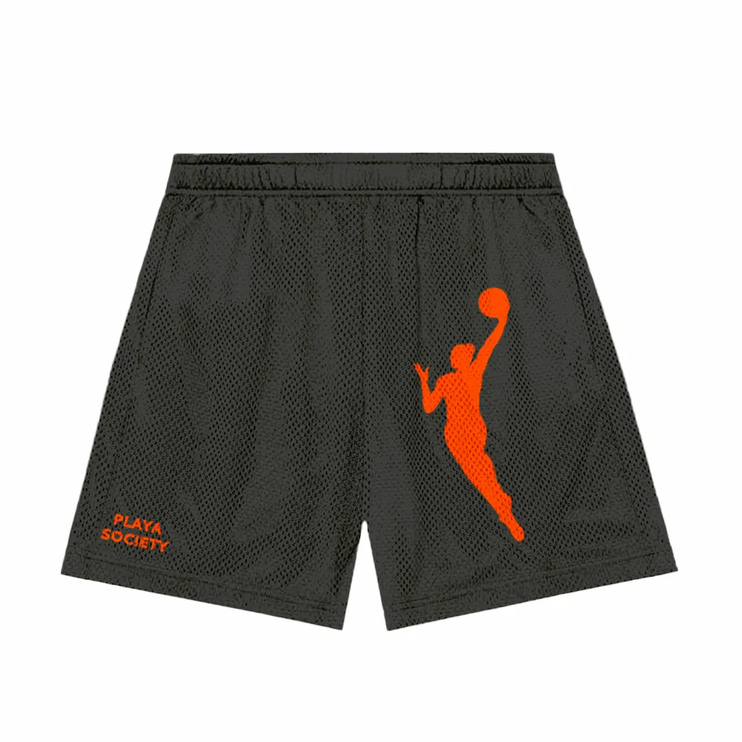 Playa Society WNBA Logo Shorts sold by Playa Society