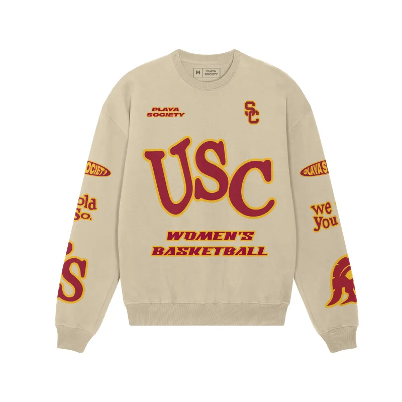 Playa Society x USC Crewneck sold by Playa Society