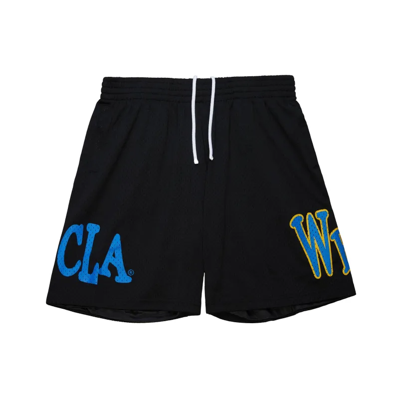 PLAYA SOCIETY X MITCHELL & NESS UCLA SHORTS sold by Playa Society