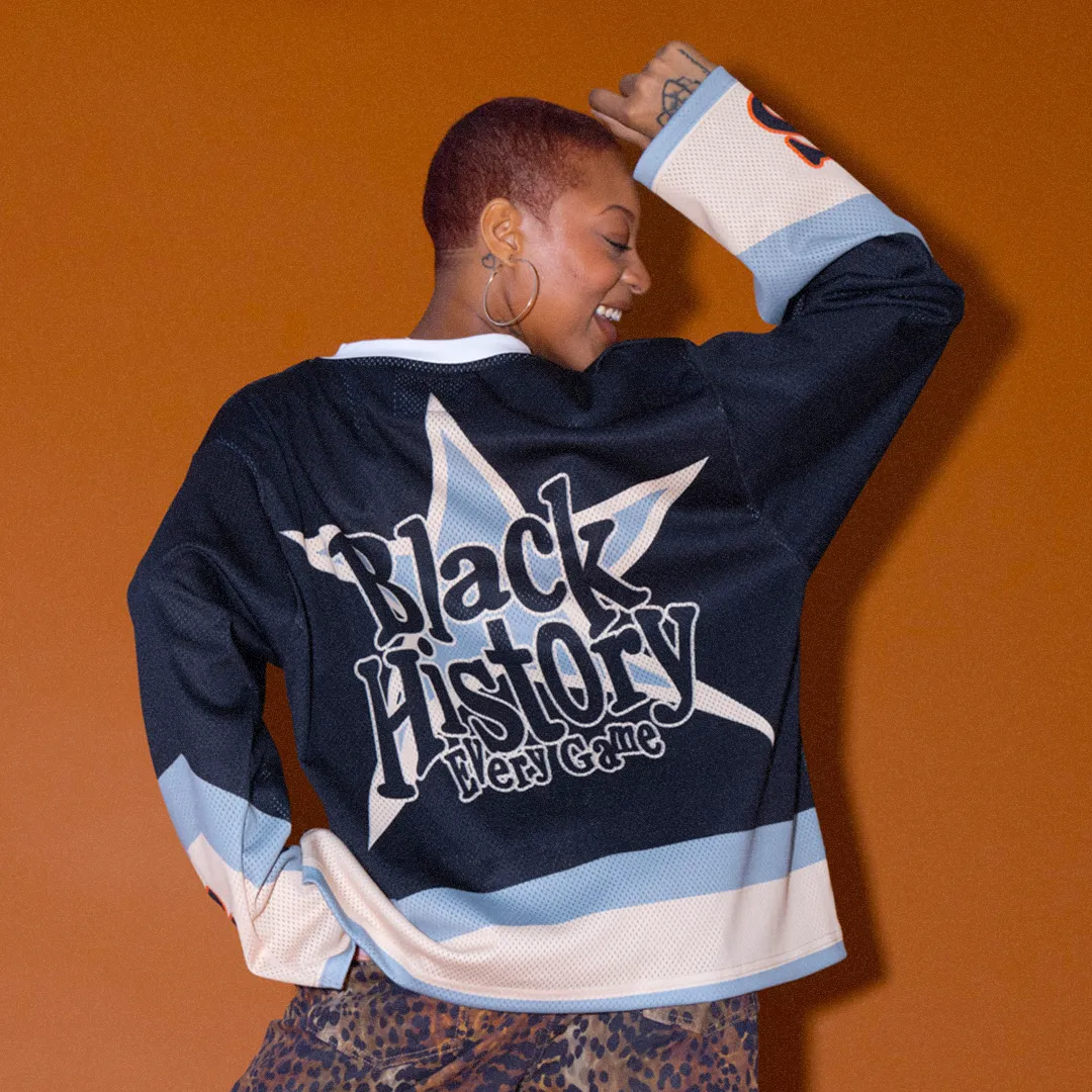 Playa Society WNBA Black History Every Game Hockey Jersey sold by Playa Society