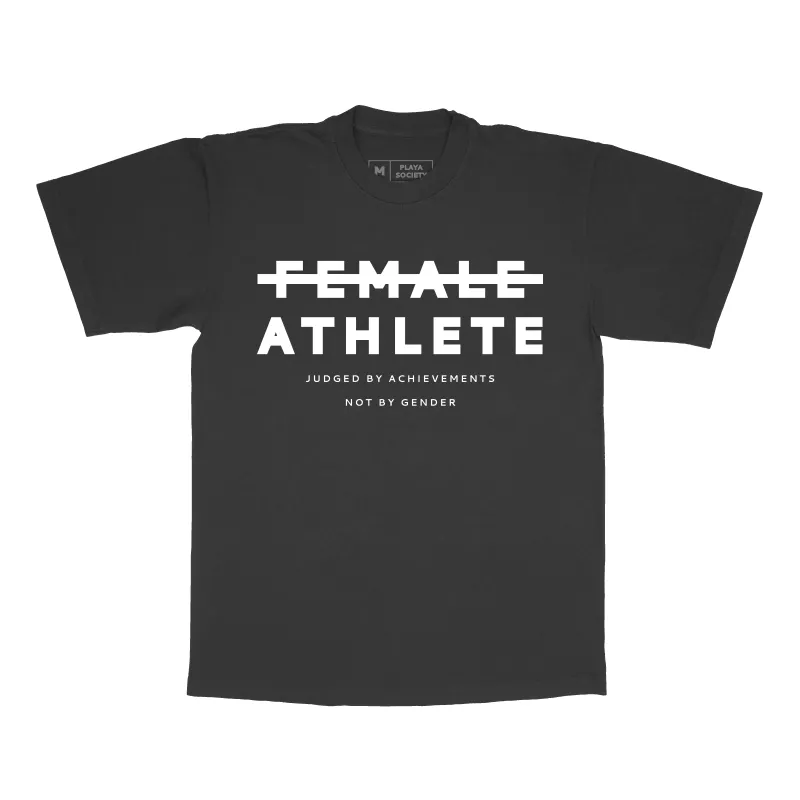 Female Athlete T-Shirt sold by Playa Society