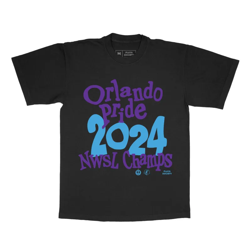 2024 NWSL Championship T-Shirt sold by Playa Society