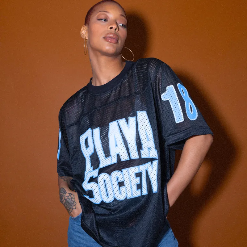 Playa Society "We're Not Playing Around" Football Jersey sold by Playa Society