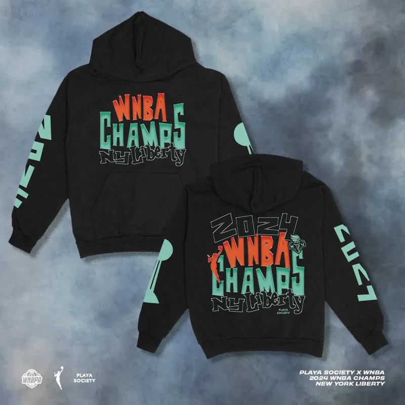 Playa Society 2024 WNBA Champs Hoodie sold by Playa Society