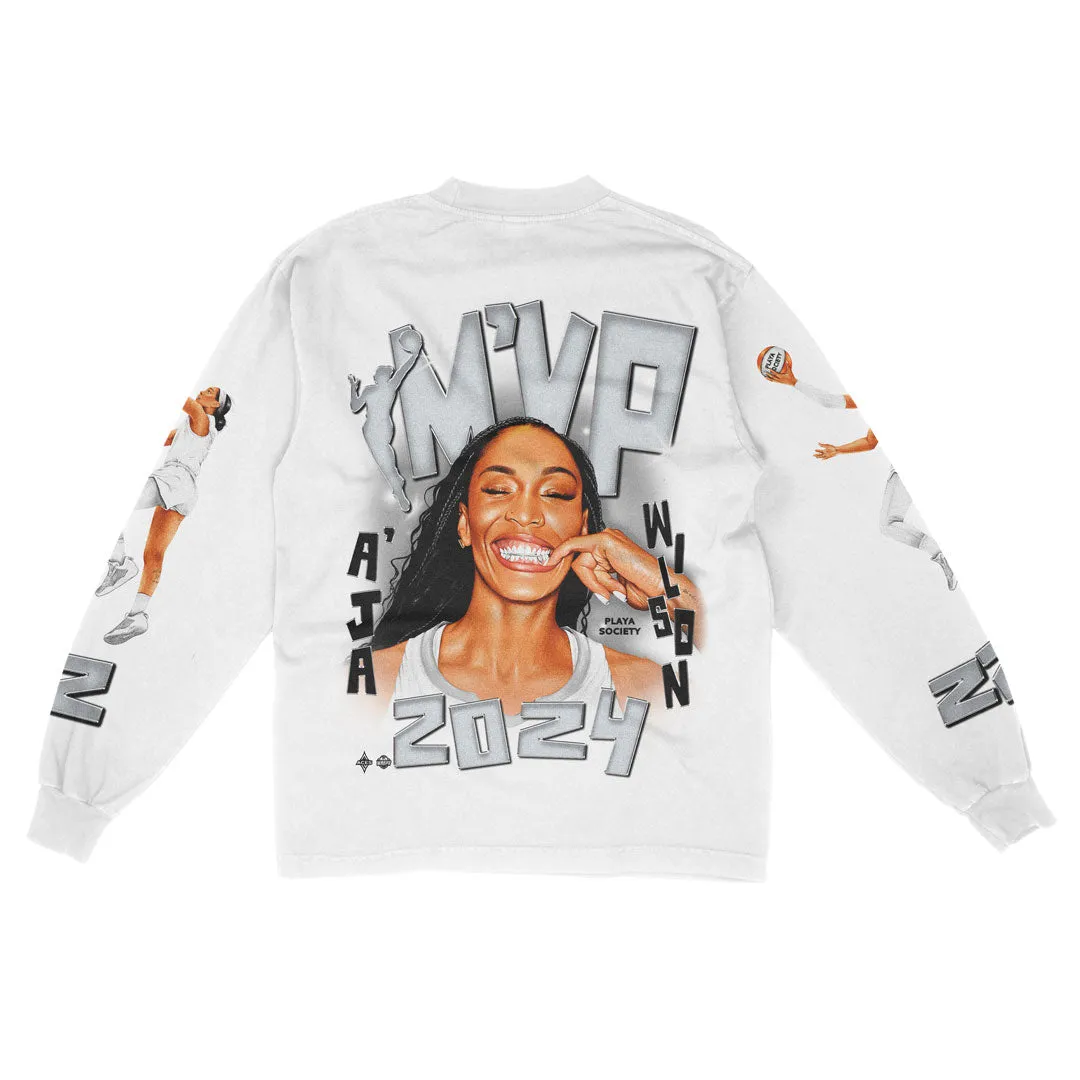 Playa Society WNBA 2024 MVP Long-Sleeve sold by Playa Society product image thumbnail 2