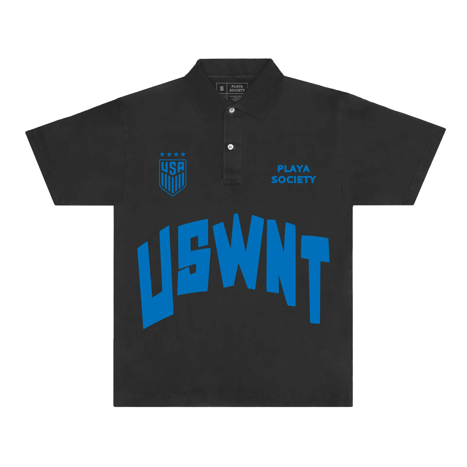 Playa Society USWNT Polo T-shirt sold by Playa Society