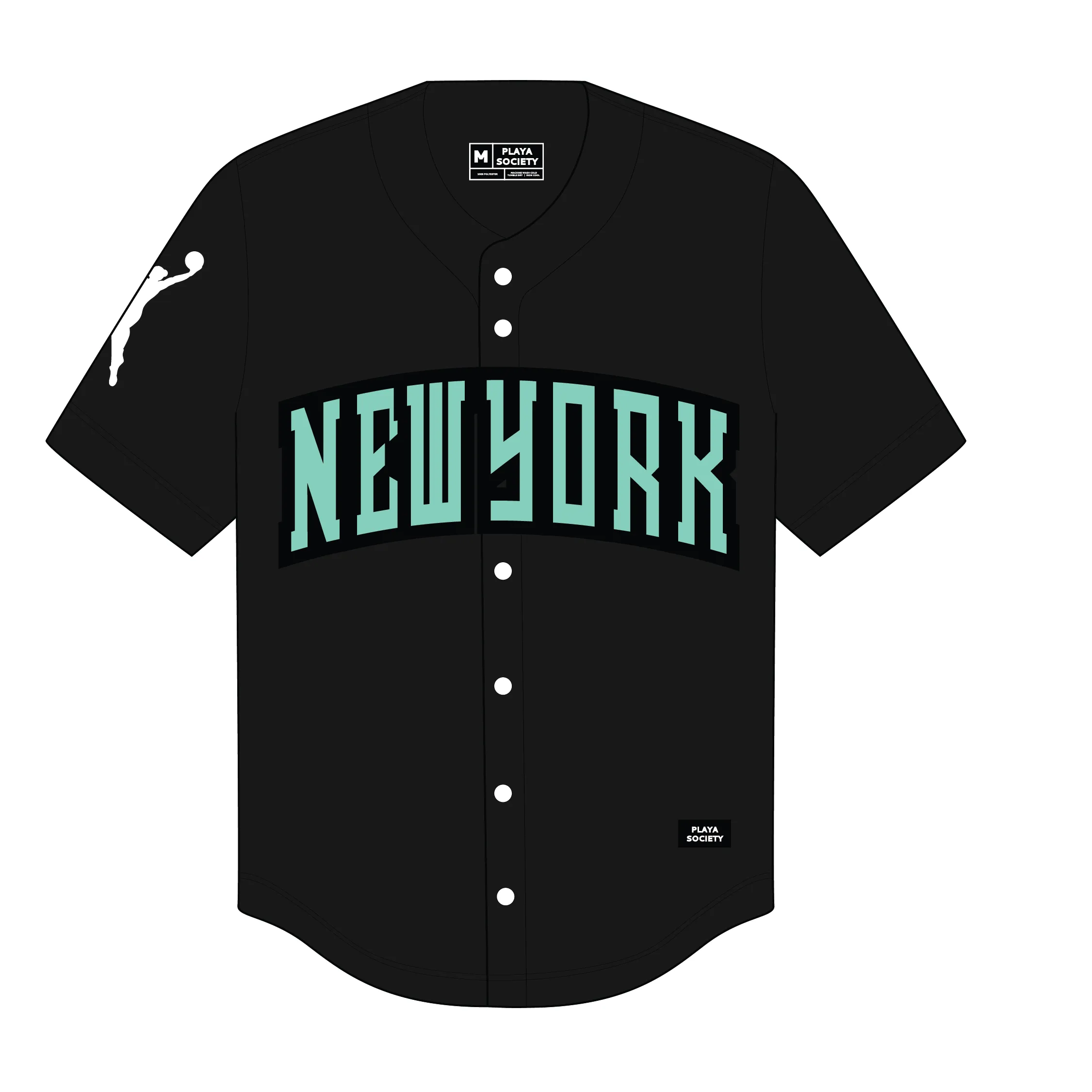 Playa Society New York Liberty Baseball Jersey sold by Playa Society