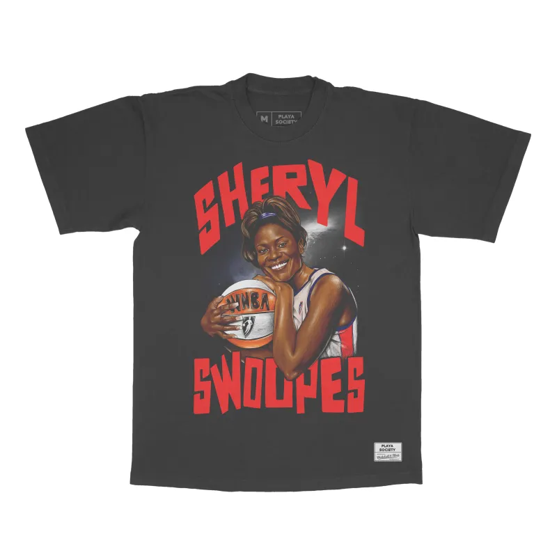Playa Society x Mitchell & Ness Sheryl Swoopes T-shirt sold by Playa Society
