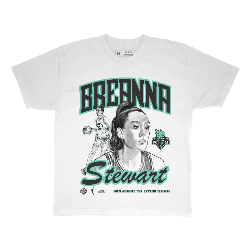 WNBA ‘23 Breanna Stewart T-Shirt sold by Playa Society