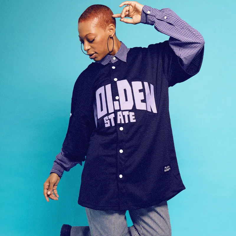 Playa Society Golden State Valkyries Baseball Jersey made by Playa Society