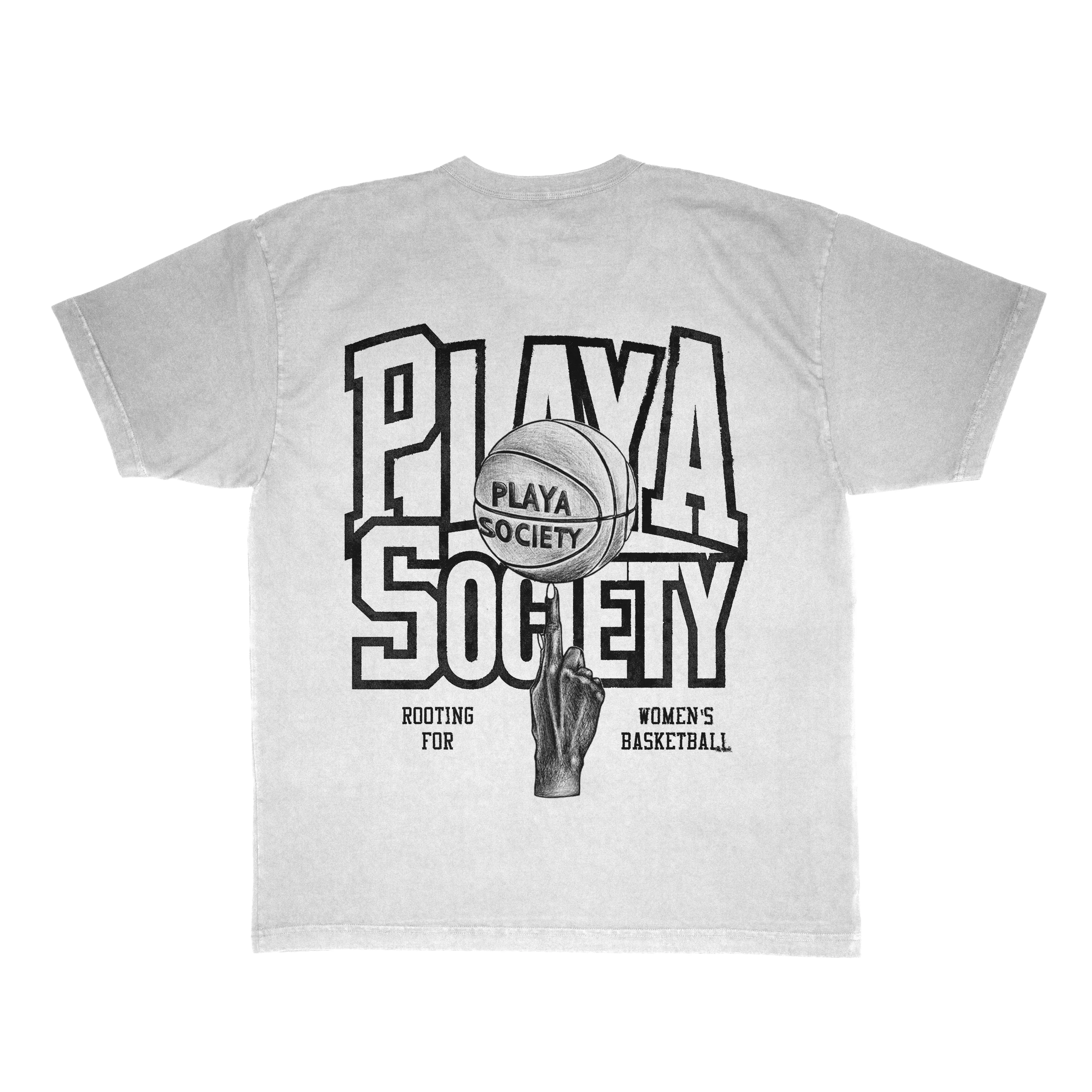 Rooting For WBB T-Shirt sold by Playa Society product image thumbnail 2
