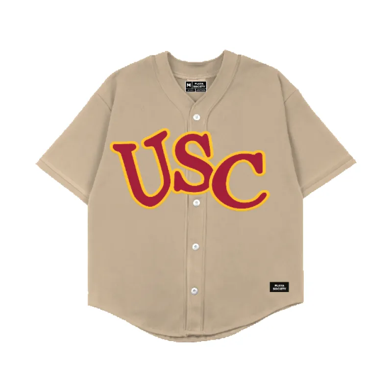 Playa Society X USC 2026 Baseball Jersey made by Playa Society