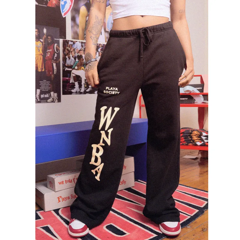 Playa Society WNBA Open Leg Sweatpant made by Playa Society