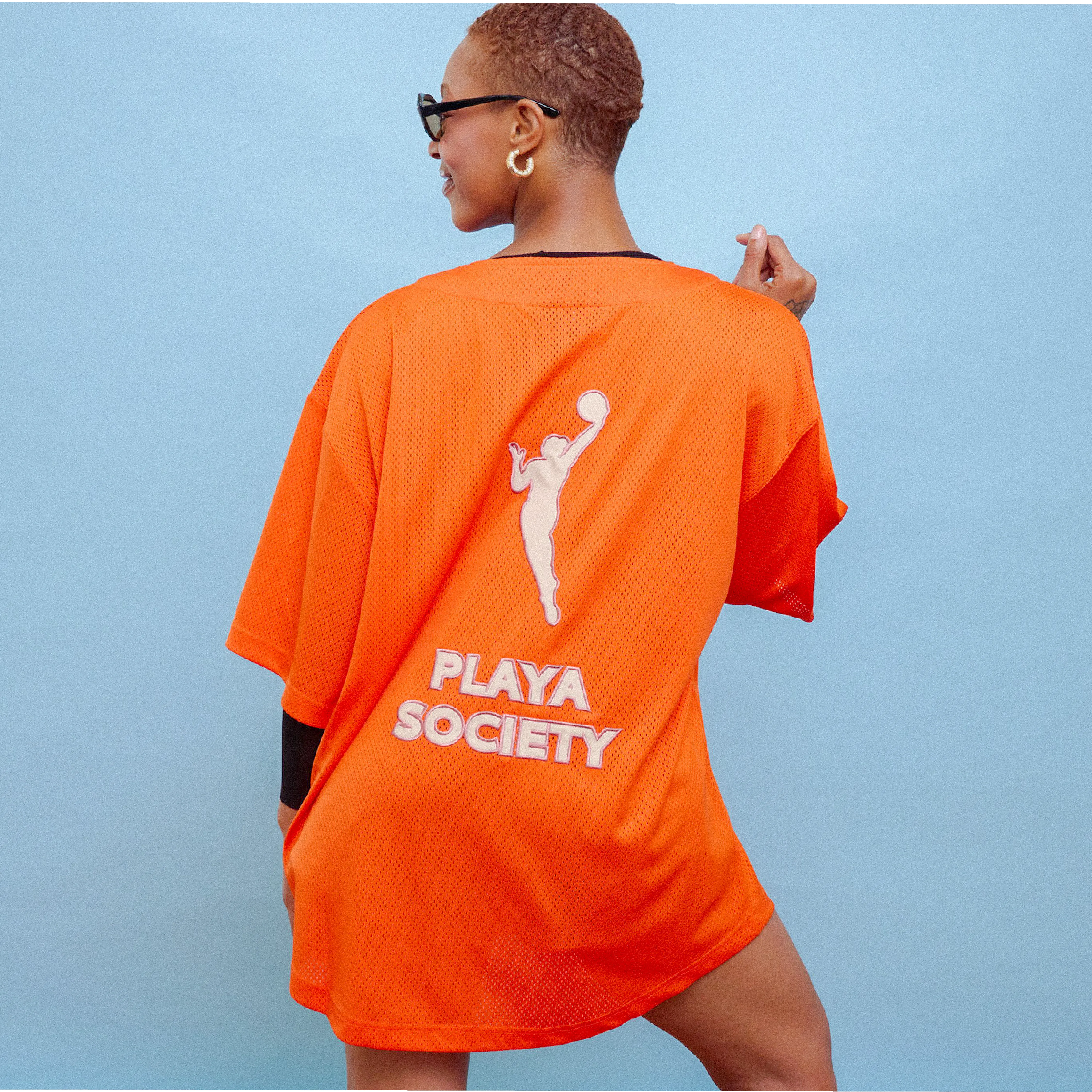 Playa Society 2026 WNBA Baseball Jersey sold by Playa Society product image thumbnail 2