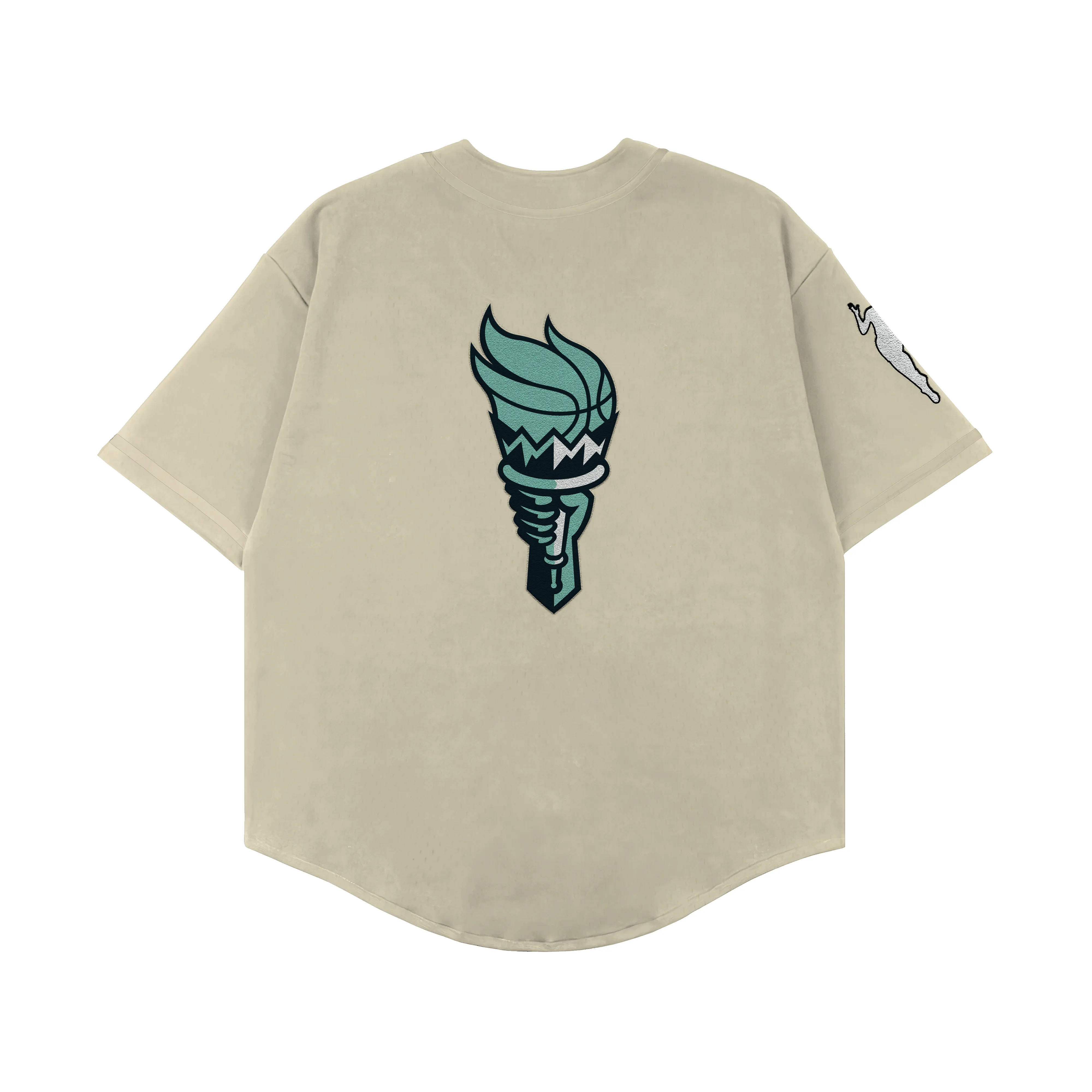 Playa Society 2026 New York Liberty Baseball Jersey sold by Playa Society product image thumbnail 2