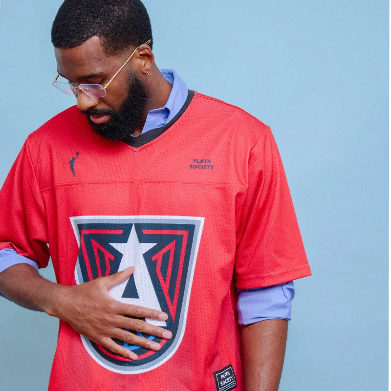 Playa Society 2026 Atlanta Dream Football Jersey made by Playa Society